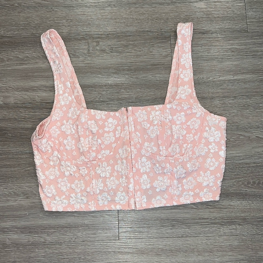 Wild Fable cropped corset top